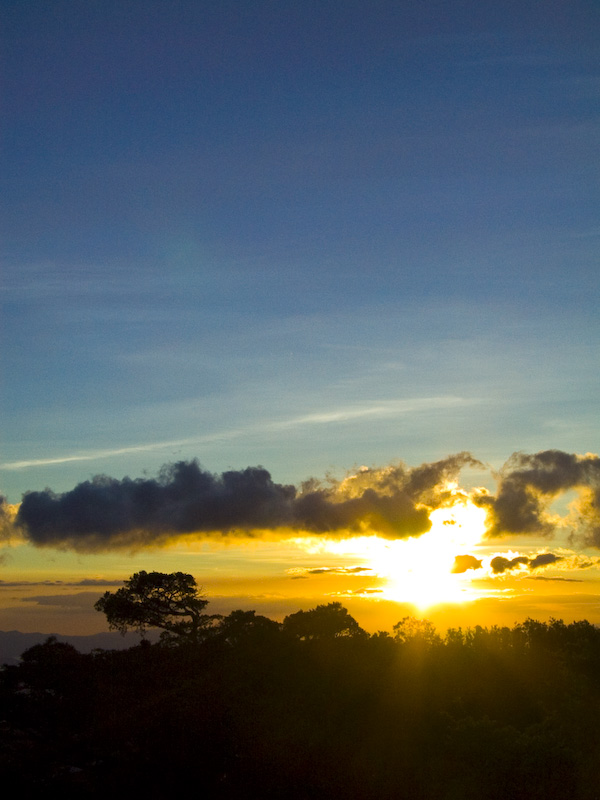 Sunset Over Gulf Of Nicoya